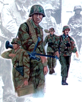 00401  фигуры  12th Panzer Division Normandy 1944  (1:35)