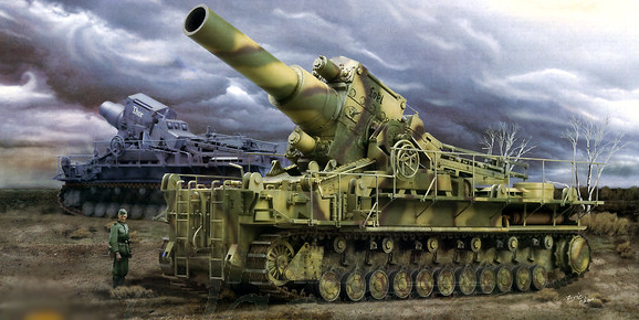 00215  техника и вооружение  Morser KARL-Great 040/041  (1:35)