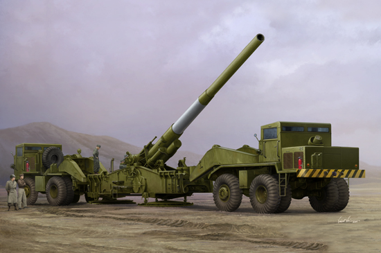 63522  техника и вооружение  M65 280mm Atomic Cannon Atomic Annie  (1:35)