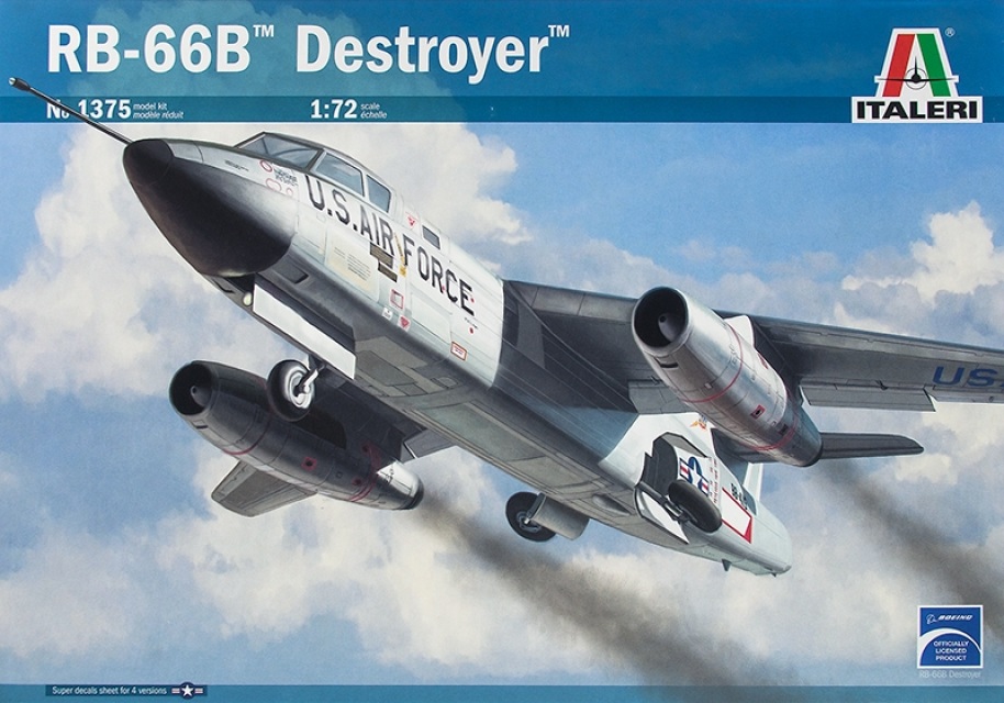 1375  авиация  RB-66B "DESTROYER"  (1:72)