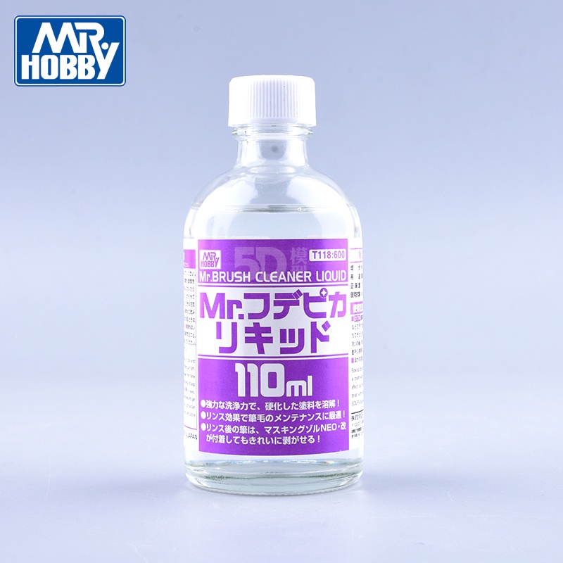 T-118  специальные жидкости  Mr.Brush Cleaner Liquid Очиститель для кистей 110 мл.