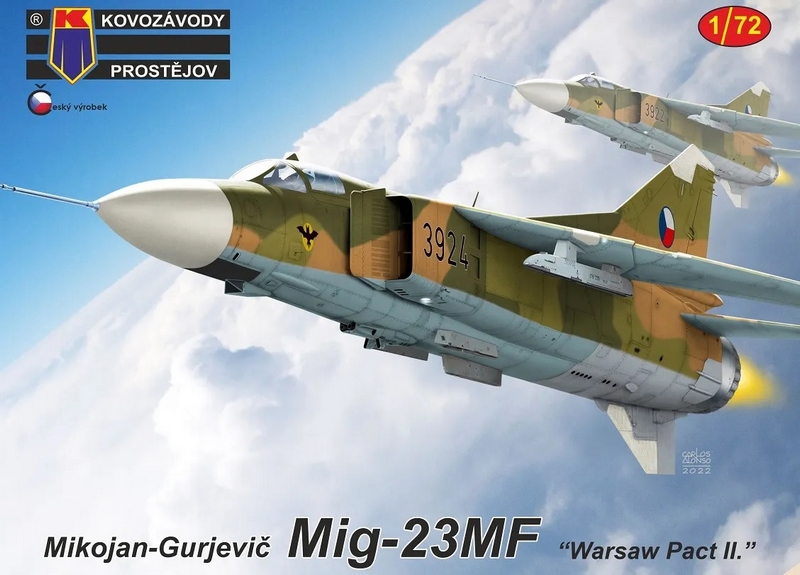 KPM0308  авиация  М&Г-23МФ "Warshaw pact"  (1:72)