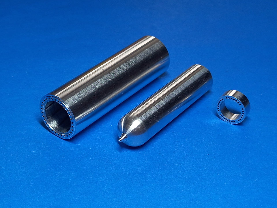 MG-3634  металлические стволы  Нарезной ствол для Штурмтигр (38cm Sturmmörser Tiger)+1 снаряд (1:35)