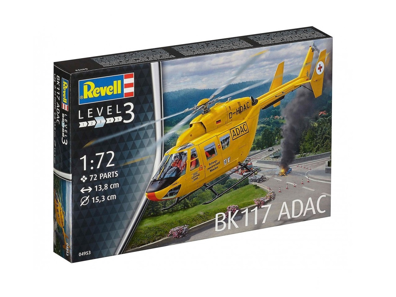 04953  авиация  BK117 ADAC  (1:72)