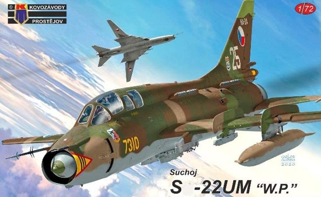 KPM0207  авиация  Suchoj-22UM "W.P."  (1:72)