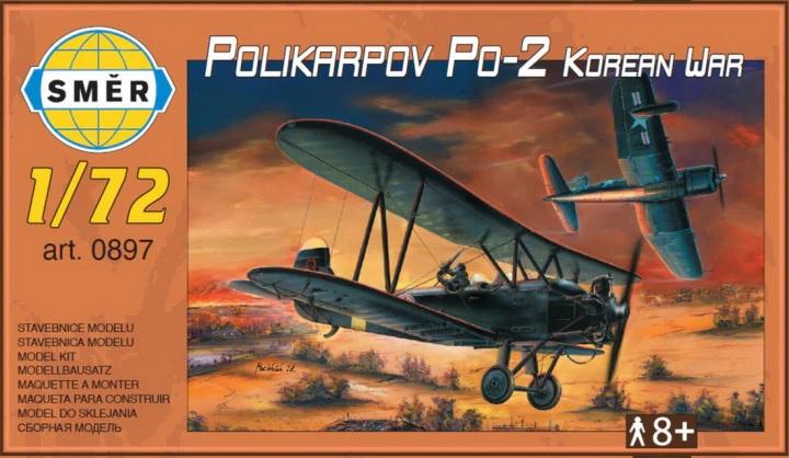 0897  авиация  Polikarpov Po-2 Korean War  (1:72)