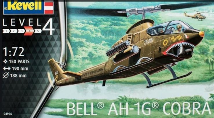 04956  авиация  Bell AH-1G Cobra  (1:72)