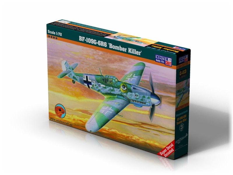C-113  авиация  Bf-109G-6R6 'Bomber Killer'  (1:72)
