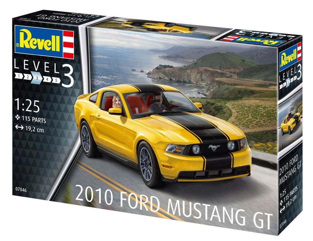 07046  автомобили и мотоциклы  2010 Ford Mustang GT  (1:25)