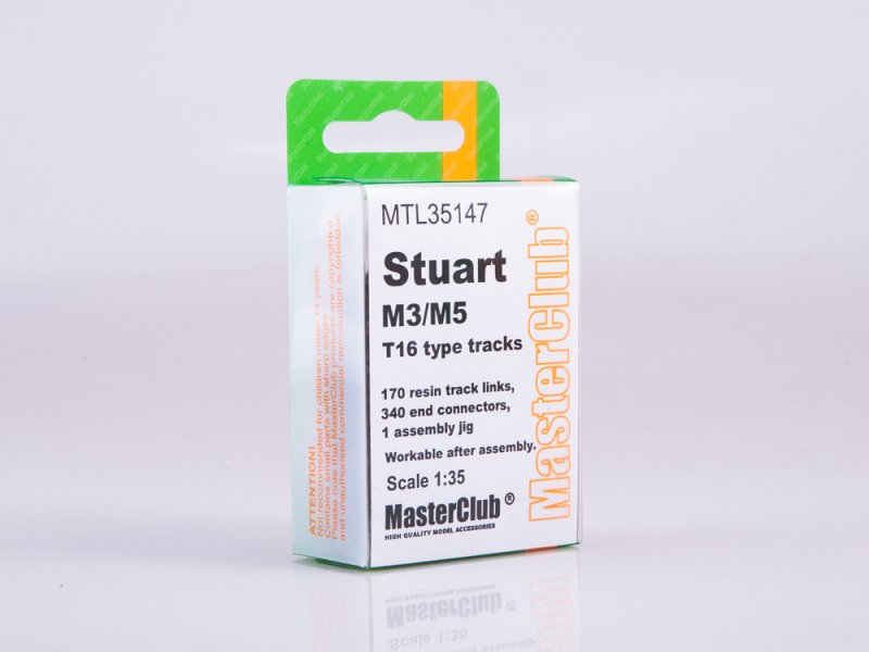 MTL-35147  траки наборные  M3/M5 Stuart T16