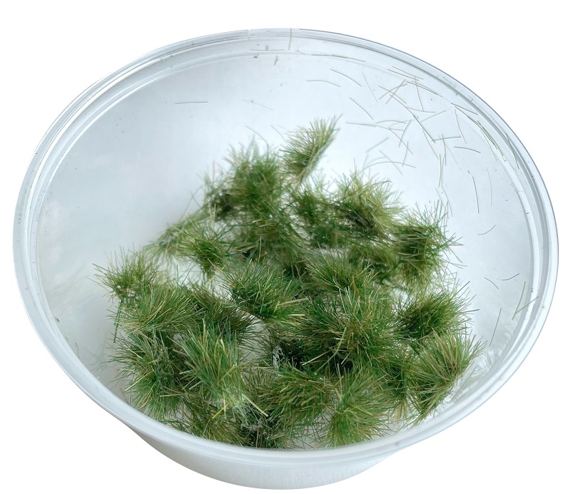 30135  материалы для диорам  Кочки травы, лесные, 6мм/50шт.