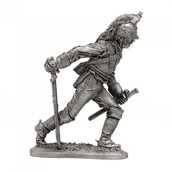 056 N  миниатюра  Рядовой кирасирского полка, Франция 1807-09