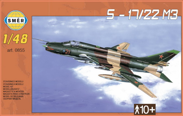 0855  авиация  ОКБ Сухого-17/22 M3  (1:48)