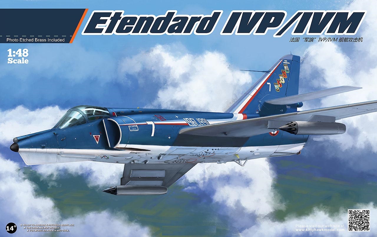 KH80137  авиация  Etendard IVP/IVM  (1:48)