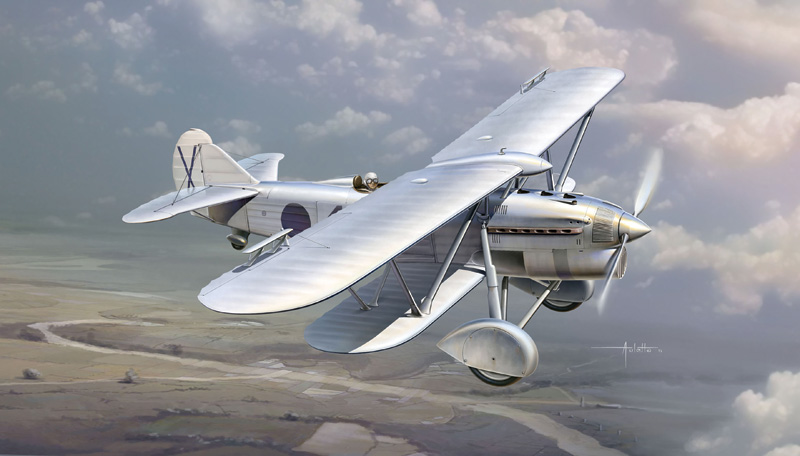 1322  авиация  CR.32 "CHIRRI" (Historic Upgrade) (1:72)