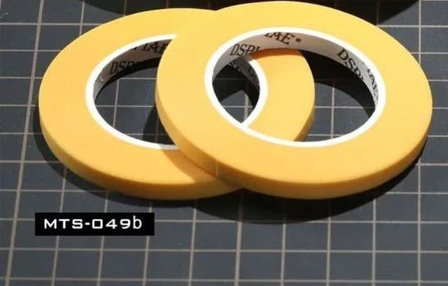 MTS-049b  инструменты для работы с краской  Маск. лента шириной 5 мм. Masking Tape - 5mm