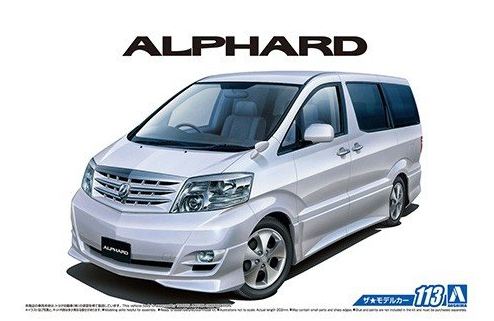 05749  автомобили и мотоциклы  Toyota NH10W Alphard  (1:24)