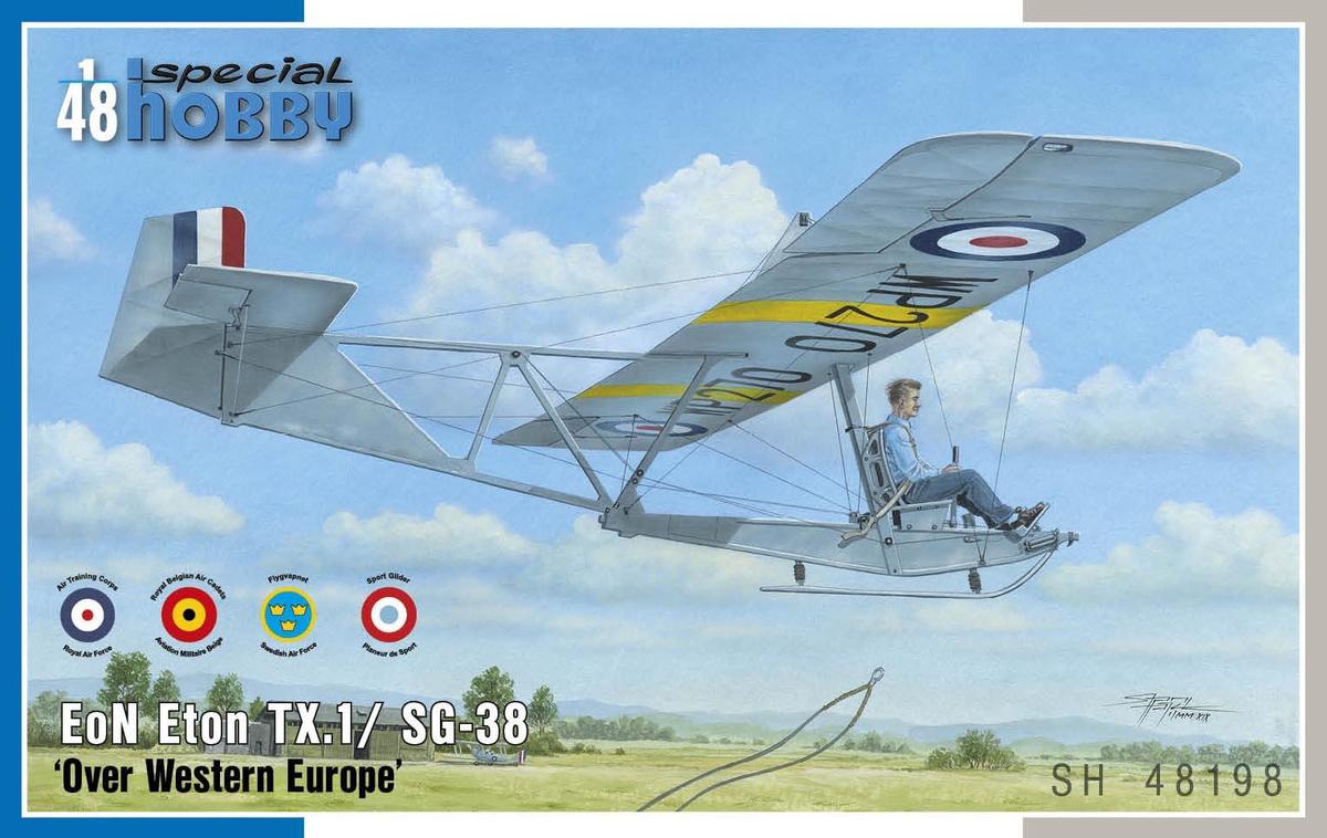 SH48198  авиация  EoN Eton TX.1/ SG-38 Over Western Europe  (1:48)