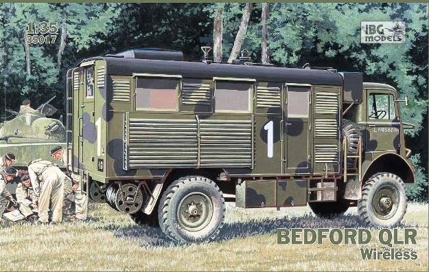 35017IBG  техника и вооружение  Bedford QLR Wireless  (1:35)