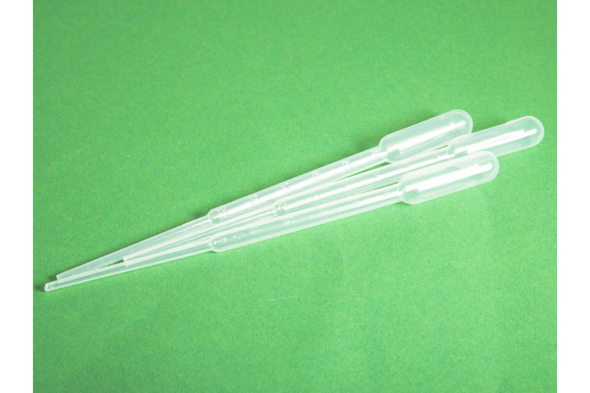 0012.33  инструменты для работы с краской  Пипетки разного объема для моделизма: 3 мл, 3 шт