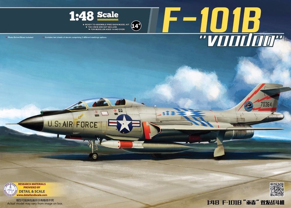KH80114  авиация  F-101B "Voodoo"  (1:48)