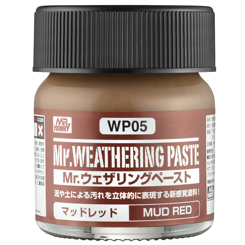 WP05  краска 40мл MR.WEATHERING COLOR WP05 MUD RED