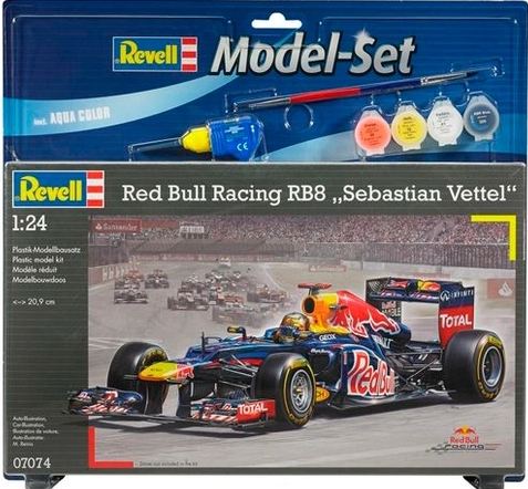 67074  автомобили и мотоциклы  Red Bull Racing RB8 (S.Vettel)  (1:24)