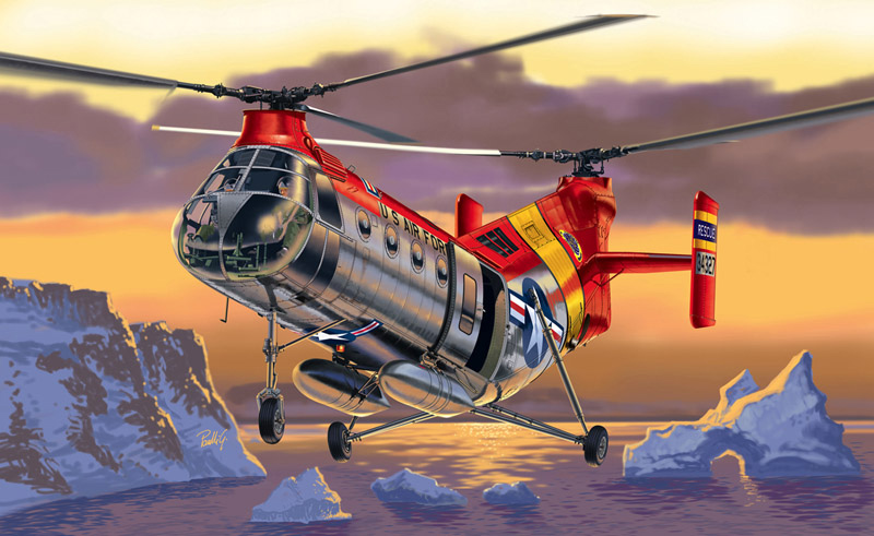 1315  авиация  H-21 "FLYING BANANA" (1:72)