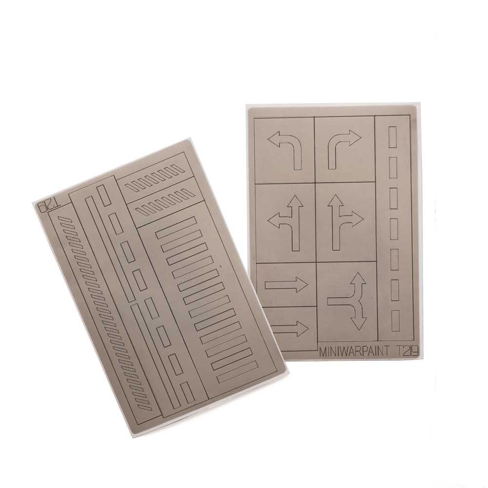 T-219  маски окрасочные  Маска окрасочная дорожная разметка, размер M