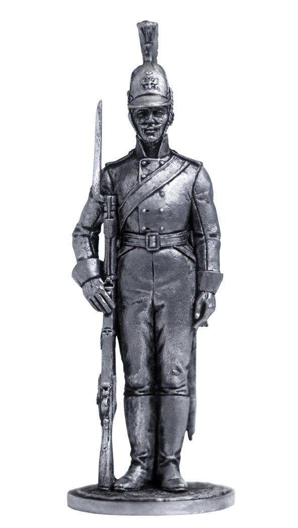 NAP-098  миниатюра  Рядовой армейского драгунского полка. Россия, 1810-14 гг.