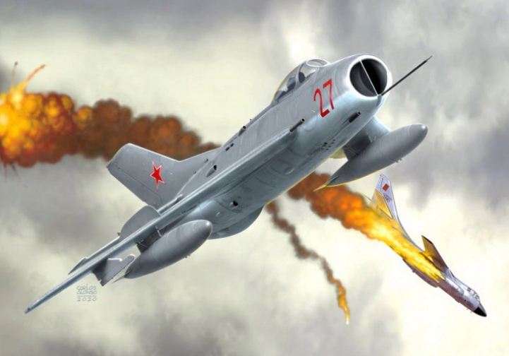 KPM0187  авиация  M-19S "Farmer C" Warsaw pact  (1:72)