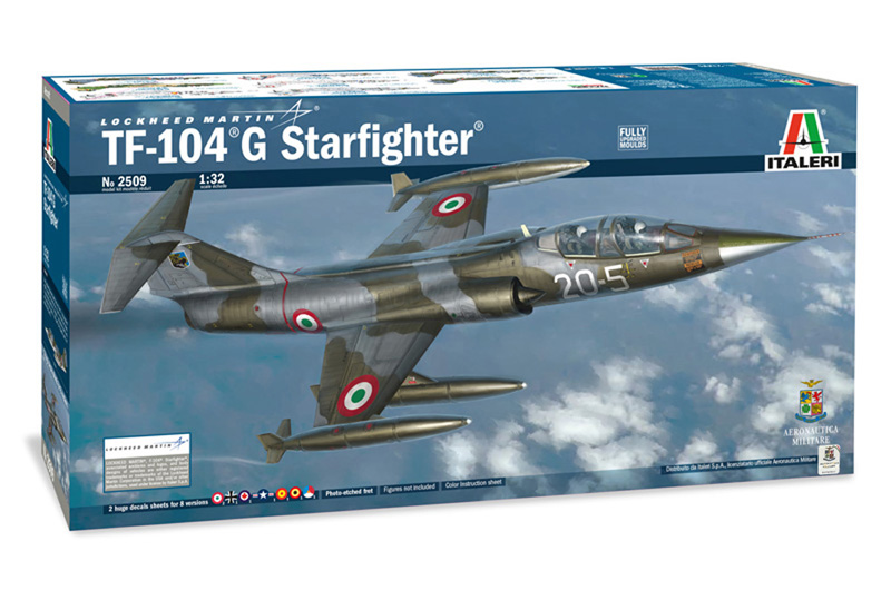 2509  авиация  TF-104G Starfighter  (1:32)