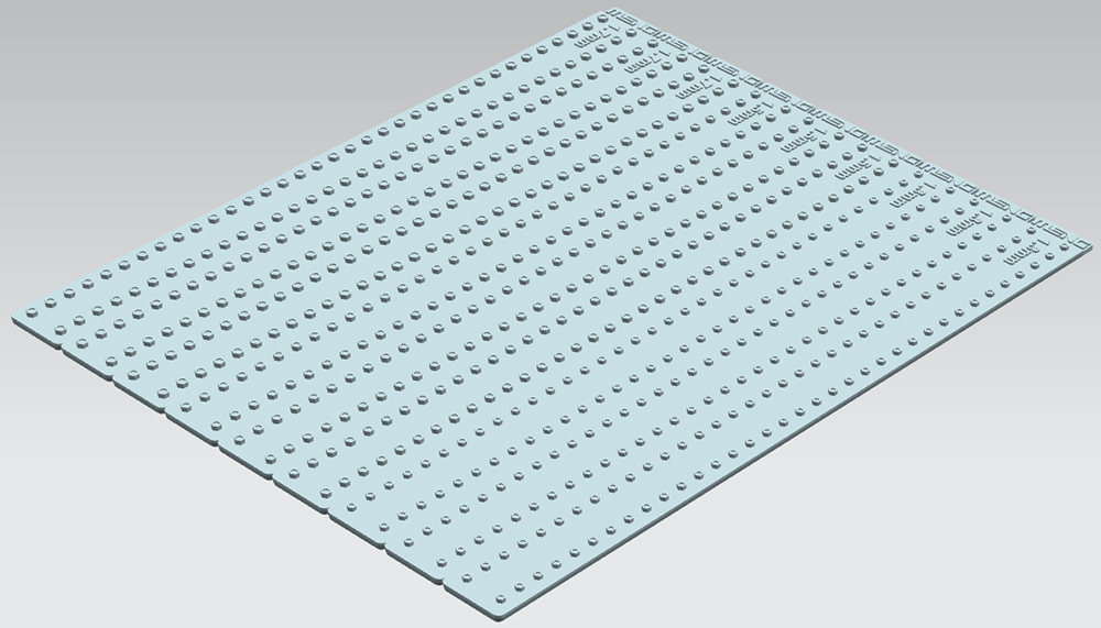 SPS-004  дополнения из пластика  Nuts and Bolts SET A (large) 156 pcs.each size-1.8/2.2/2.6mm (1:35)
