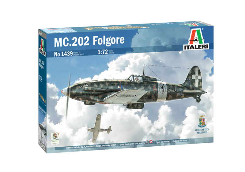 1439  авиация  MC.202 Folgore  (1:72)