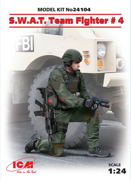 24104  фигуры  S.W.A.T. team fighter #4  (1:24)