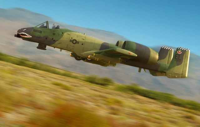 80323  авиация  A-10 "Thunderbolt" II  (1:48)