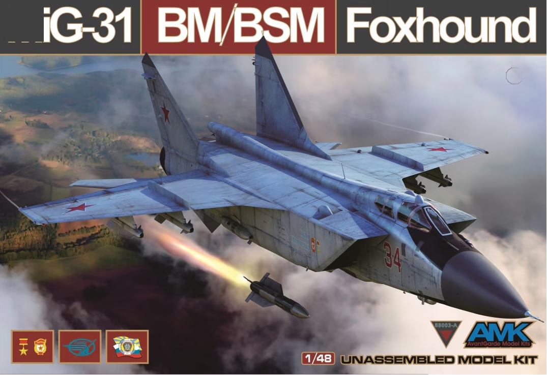 88003-A  авиация  M&G-31BM/BSM Foxhound  (1:48)