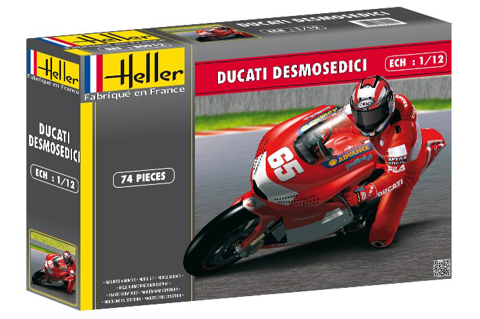 80912  автомобили и мотоциклы  Дукати DESMOSEDICI (1:12)