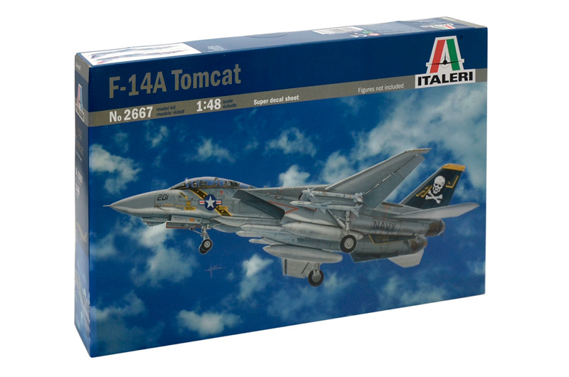 2667  авиация  F-14A TOMCAT (1:48)