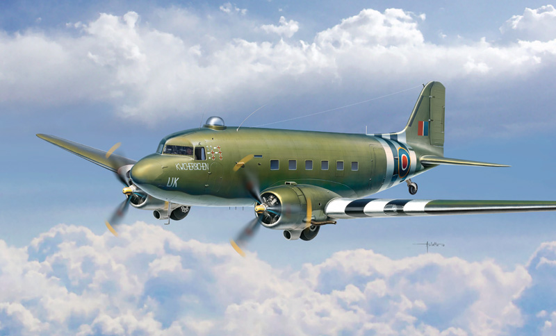 1338  авиация  DAKOTA Mk.III / C-47 / DC-3 (1:72)