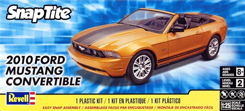 11963  автомобили и мотоциклы  2010 Mustang Convertible  (1:25)
