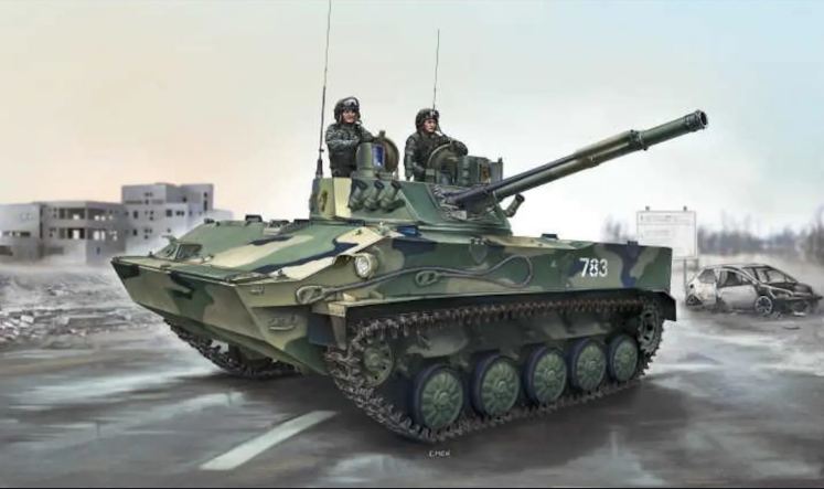 09557  техника и вооружение  БТР BMD-4 Airborne Infantry Fighting Vehicle  (1:35)
