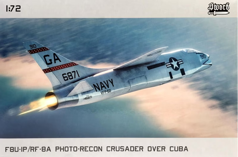 72149  авиация  F8U-1P/RF-8A over Cuba  (1:72)