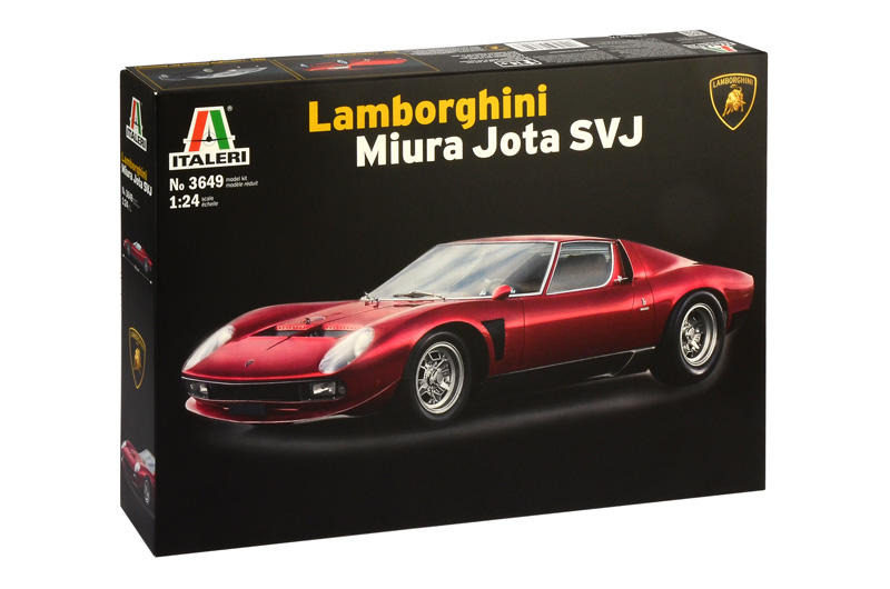 3649  автомобили и мотоциклы  Lamborghini Miura JOTA SVJ  (1:24)