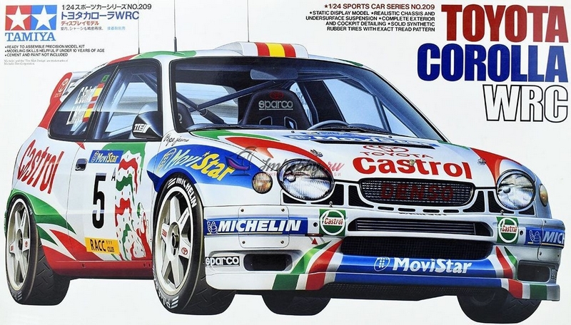 24209  автомобили и мотоциклы  Toyota Corolla WRC (1:24)