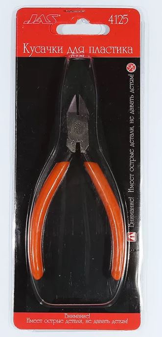 4125  ручной инструмент  Кусачки для пластика с авторазжимом, 100 мм
