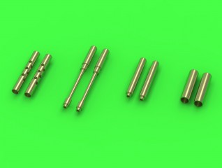 AM-48-107  металлические стволы  Набор для ранних F6F Hellcat (стволы для Browning 12,7мм)  (1:48)