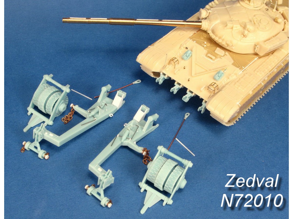 N72010  дополнения из смолы  Минный трал КМТ-7  (1:72)