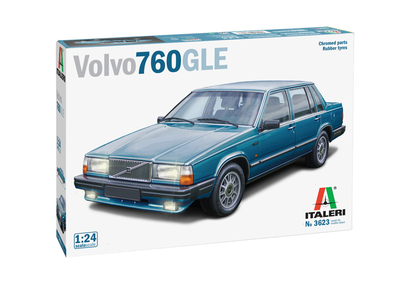 3623  автомобили и мотоциклы  Volvo 760 GLE  (1:24)