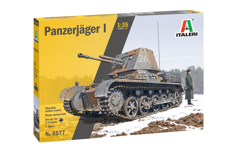 6577  техника и вооружение  Panzerjäger I  (1:35)